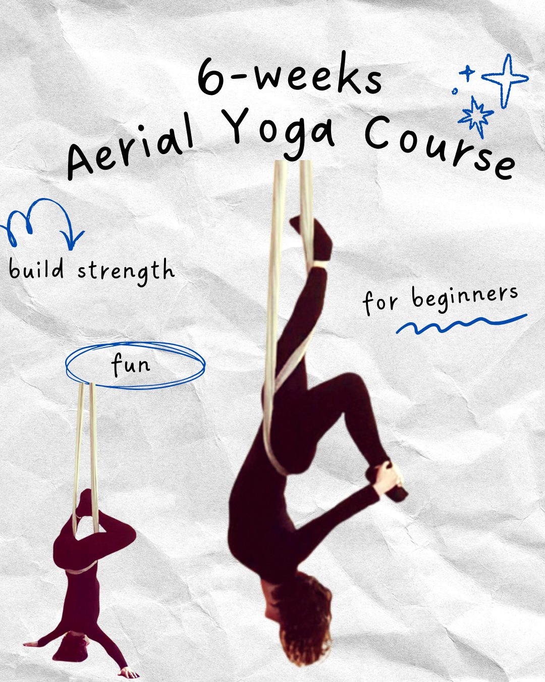 Aerial Yoga 6-week Course for Beginners 2026 (Saturdays) - Image 2